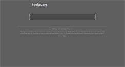 Desktop Screenshot of bookos.org